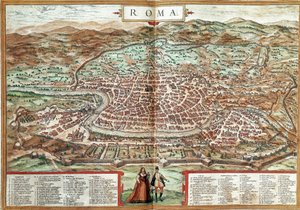 Kaart van Rome