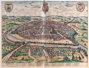 Sevilla, Spanje (gravure)