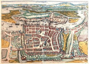Szczecin, Polen (gravure)