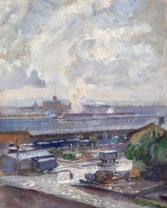 Kolenstation van de Noordbaan door Franz Hohenberger