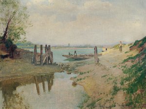 Bij de Donau bij Greifenstein