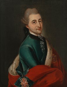 Portret van Stanislaw II August Poniatowski, Koning en Groothertog van het Pools-Litouwse Gemenebest
