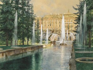 Peterhof, 1898 door Franz Kopallik