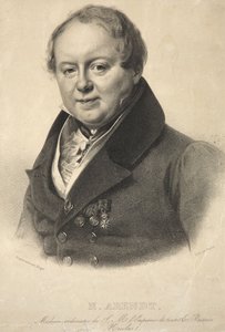 Portret van de keizerlijke persoonlijke arts Nicholas Martin Arendt 1785-1859, 1836 door Franz Krüger