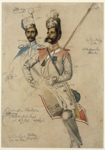 Oeral-Kozak van de Garde door Franz Krüger
