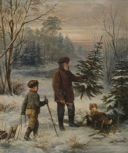 Voorweihnacht door Franz Krüger
