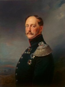 Portret van Keizer Nicolaas I