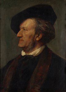 Portret van de componist Richard Wagner door Franz von Lenbach