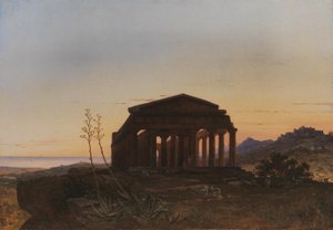 De Tempel van Concordia door Girgenti