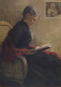 Portret van de moeder van de kunstenaar