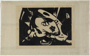 Bull door Franz Marc