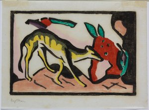 Fabeldier door Franz Marc