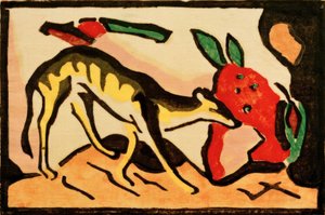 Fabeldier door Franz Marc