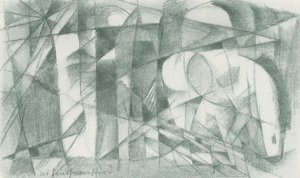Franz Marc - Schetsboek uit het veld - Blad 14