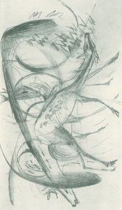 Franz Marc - Schetsboek uit het veld - Blad 36