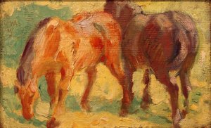Klein paardenbeeld