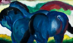 Blauwe paardjes