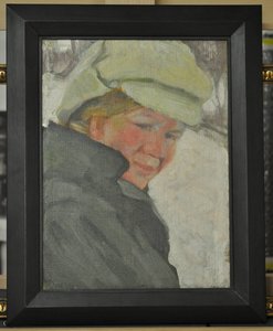 Portret van Maria Frank door Franz Marc