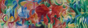 Spelende vormen door Franz Marc