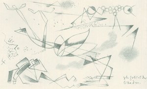 De geboorte van de cicaden door Franz Marc