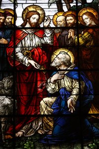Christus Overhandigt de Sleutels aan Sint Pieter, c.1920