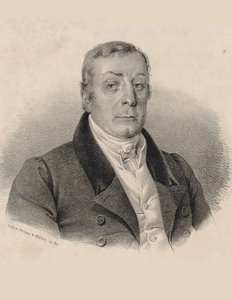 Portret van de dirigent en componist Joseph Weigl 1766-1846, ca. 1830 door Franz Oehme
