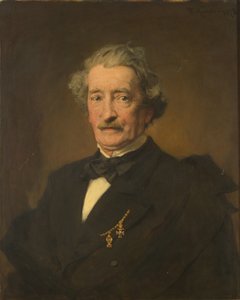 De jurist en schrijver Franz Theobald Freiherr von Rizy door Franz Rumpler
