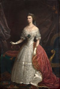 Keizerin Elisabeth door Franz Russ der Jüngere