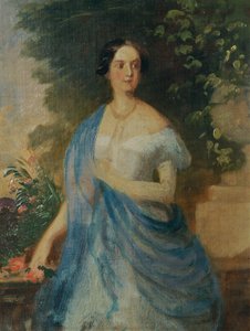 Clothilde Prinses Dietrichstein door Franz Schrotzberg