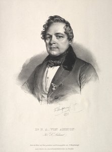 Dr. Friedrich August von Ammon door Franz Seraph Hanfstaengl