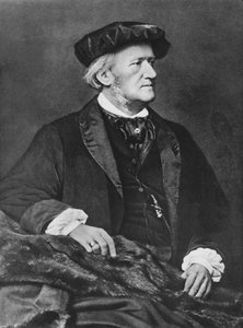 Richard Wagner door Franz Seraph Hanfstaengl