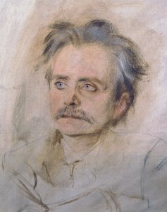 Portret van Edvard Grieg