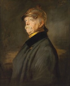 Portret van Otto von Bismarck door Franz Seraph von Lenbach
