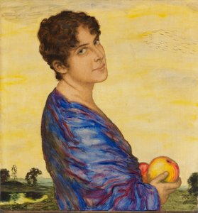 Portret van de vrouw van de kunstenaar