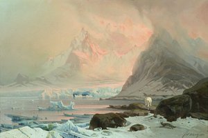 Zomernacht, Spitsbergen
