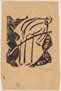 Revolutie door Franz Wilhelm Seiwert