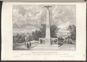 Monument voor Keizer Franz I door Franz Wolf