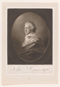 Portret van Johann Hunczovsky