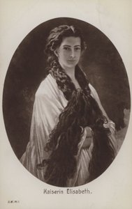 Elisabeth van Beieren, gemalin van keizer Franz Joseph I van Oostenrijk