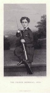 Napoleon, Prins Imperial, zoon van keizer Napoleon III van Frankrijk