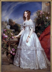 Portret van de Hertogin van Nemours