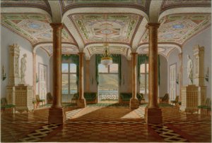 Salon van Schloss Tegernsee door Franz Xaver Nachtmann