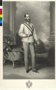 Keizer van Oostenrijk Franz Joseph I door Franz Xaver Winterhalter