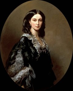 Portret van hertogin Elizaveta Alexandrovna Baryatinskaya, geboren prinses Chernysheva 1826-1902, 1858 door Franz Xaver Winterhalter