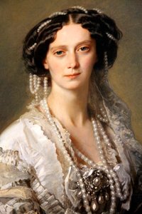 Portret van Keizerin Maria Alexandrovna door Franz Xaver Winterhalter
