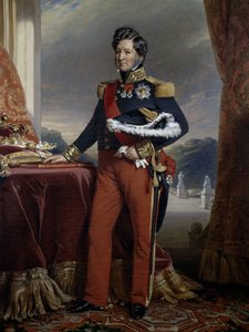 Portret van Louis Philippe van Bourbon-Orleans (1773-1850) door Franz Xaver Winterhalter