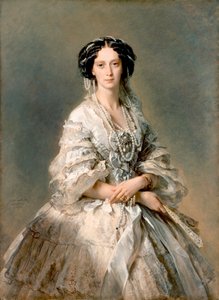 Portret van Maria Alexandrovna, 1857 door Franz Xaver Winterhalter