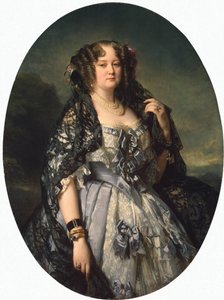 Portret van prinses Sophia Radziwill, 1864 door Franz Xaver Winterhalter
