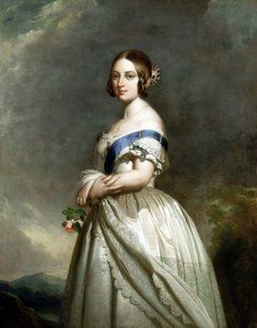 Portret van koningin Victoria