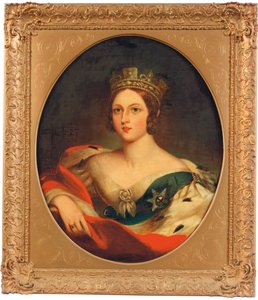 Portret van Koningin Victoria door Franz Xaver Winterhalter